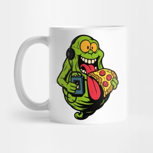 Retro Slimer Walkman Party Shirt Mug